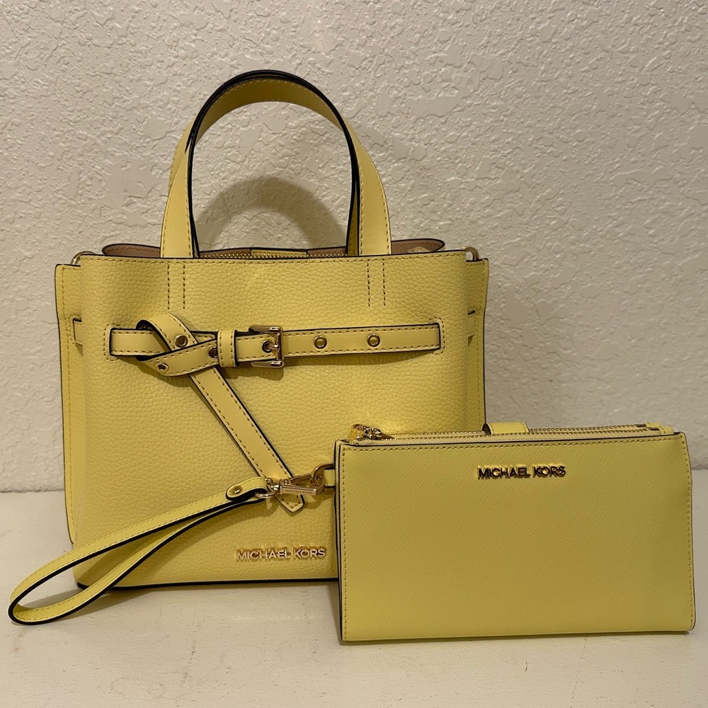 Michael Kors Satchel and Wallet Set